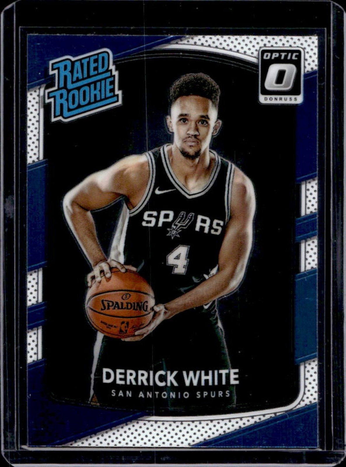 2017-18 Panini Donruss Optic Derrick White Rookie RC #172 Spurs