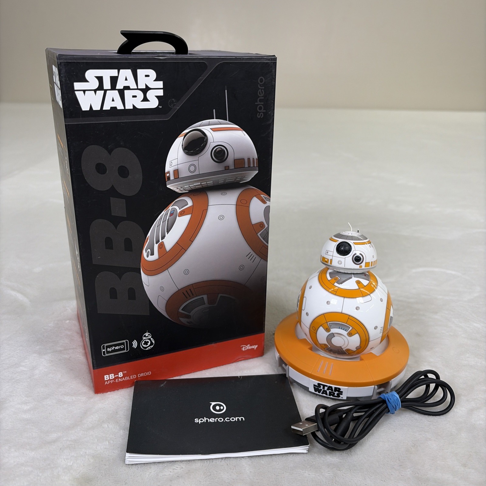 Star Wars Sphero BB-8 App-Enabled Droid Robot with Box & Cha