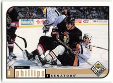 1998-99 UD Choice #143 Chris Phillips Ottawa Senators
