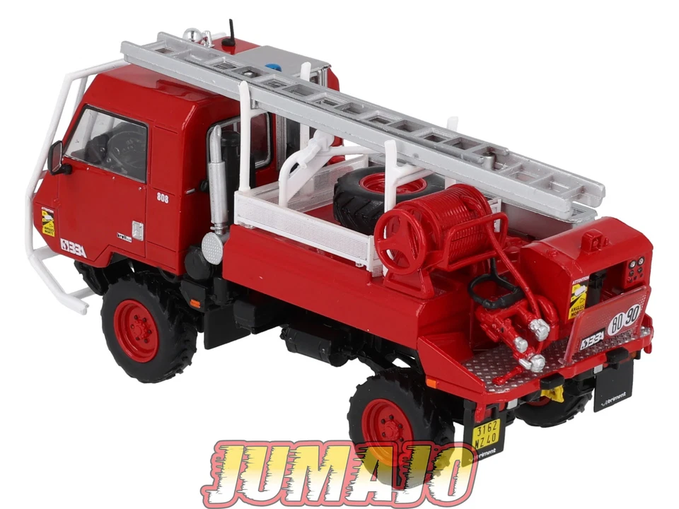CPL53 VÉHICULES LÉGERS POMPIERS 1/43 HACHETTE IXO BRUTT BRIMONT CCFL - Photo 3/4