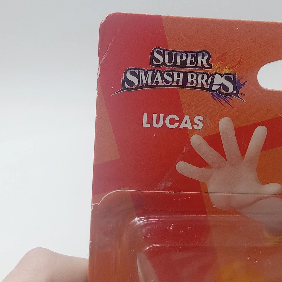 Nintendo Amiibo Lucas Super Smash Bros Wii U 3DS Nuevo Sellado de Fábrica Foto 3 de 4