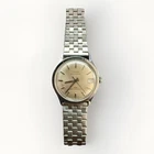 Vintage Timex Viscount Automatic Watch - Date Window - Great Waves Logo - Runs
