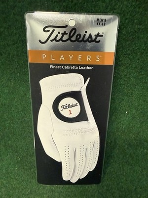 Titleist Perma Soft Leather Pearl Golf Glove Size Men XX-LG New
