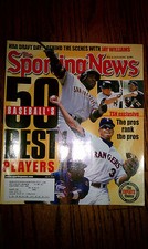 The Sporting News Barry Bonds Sammy Sosa Alex Rodriguez Randy Johnson J. Giambi 