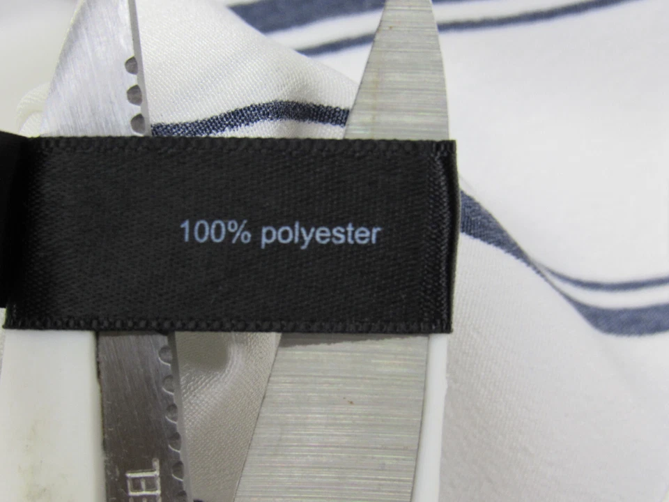 Blusa Top The LIMITED Manga Mariposa Rayas Azul Marino Blanco L [48 Busto 24L] Foto 4 de 4