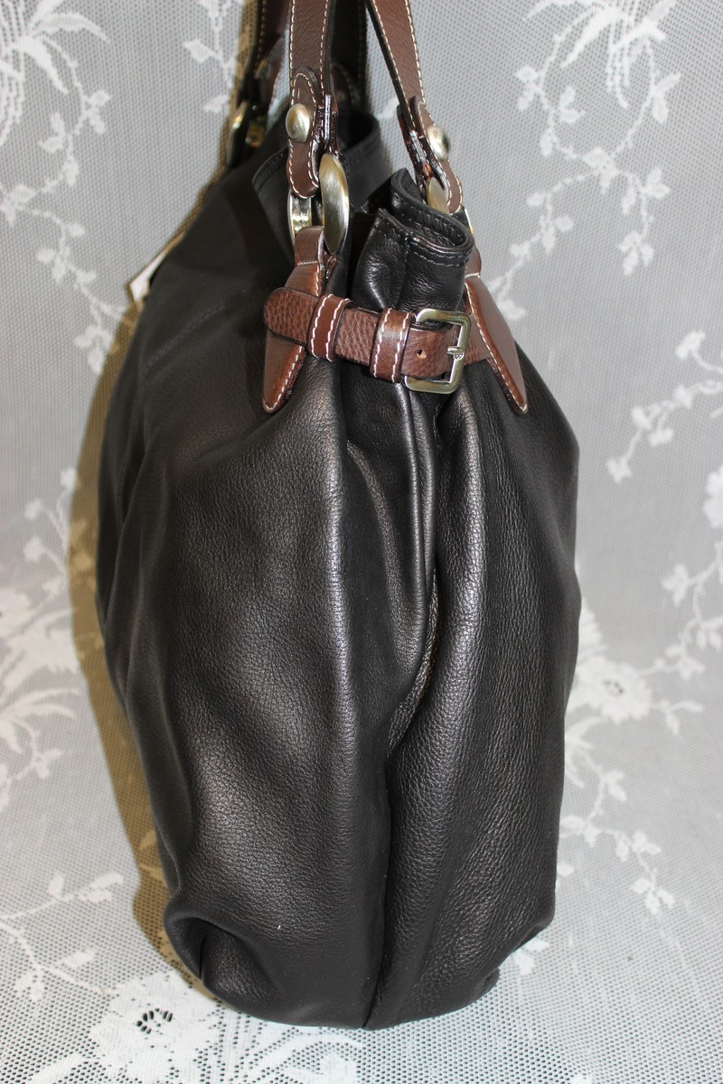 TENTAZIONE DUE ,Itay, Black Pebbled Leather Handbag,Shoulder TENTAZIONE DUE ,Itay, Black Pebbled Leather Handbag,Shoulder
