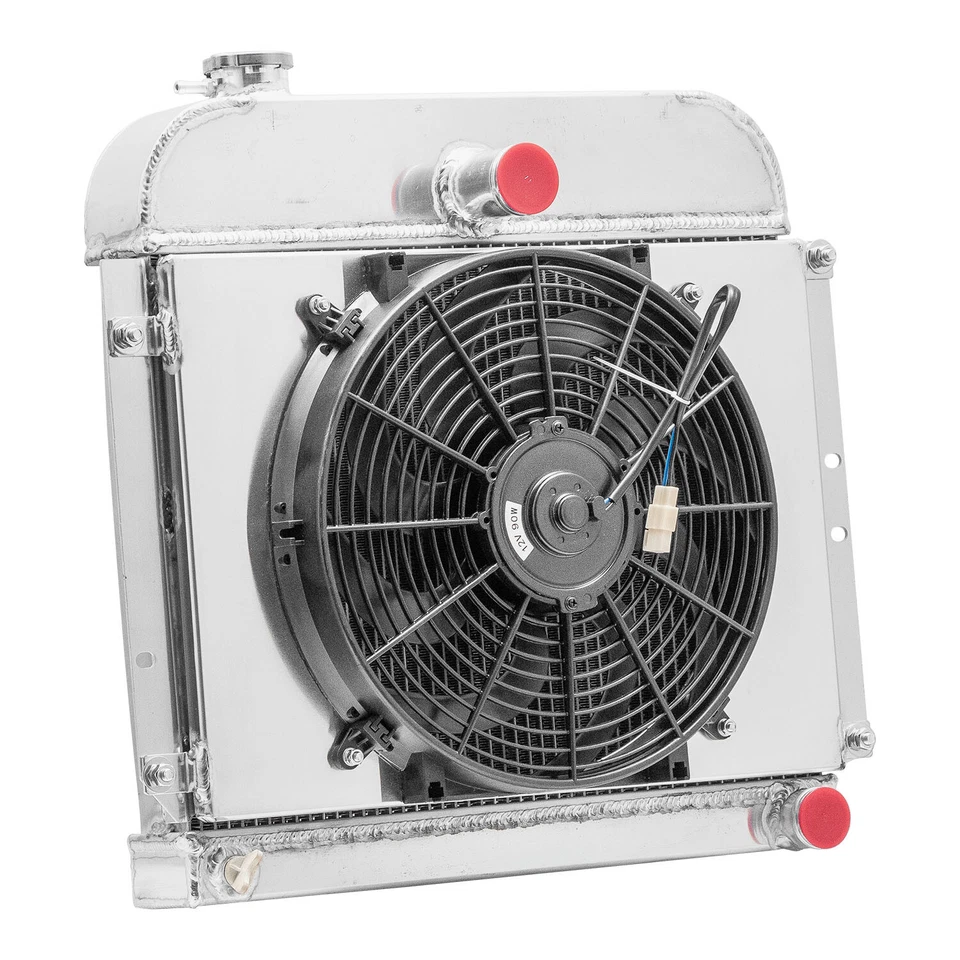 Ventilador de cubierta de radiador de 3 filas para 1941-1952 1951 Plymouth Concord P15 Special Deluxe Foto 3 de 4