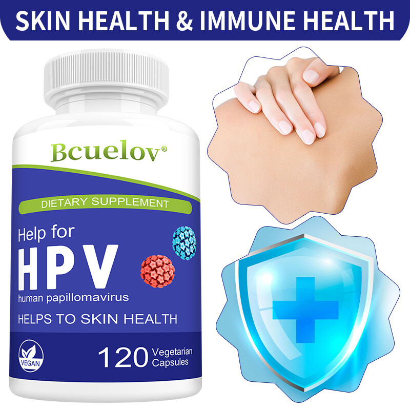 HPV Skin Wart Relief & Itch Support Herbal Supplement for Skin Health