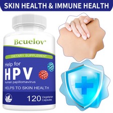HPV Skin Wart Relief  Itch Support Herbal Supplement for Skin Health