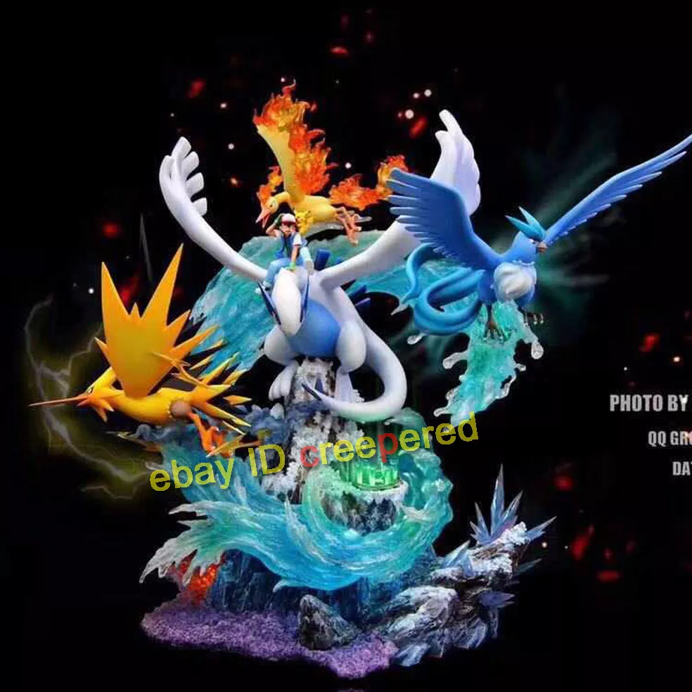 Pre-order〗Pokemon Lugia Articuno Zapdos Moltres Model Statue Resin - – Pokemon lover