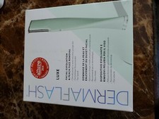 DERMAFLASH LUXE Device Exfoliating Hair Removal Green NIB
