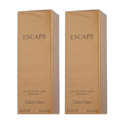 Calvin Klein Escape Women - EDP Eau de Parfum 100ml - 2x