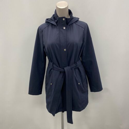 DKNY Jacket Women's UK Size XL Navy Blue RMF02-RH - 第 1/9 張圖片