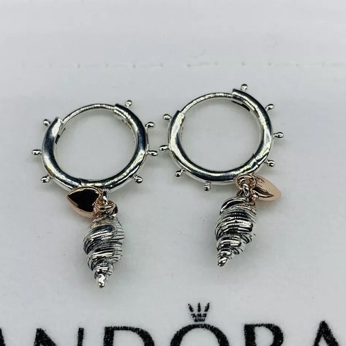 Conch Shell Hoop Earrings | eBay
