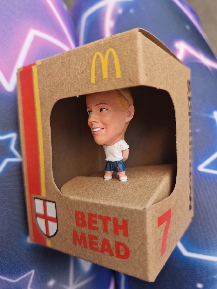 Brand New Beth Mead McDonalds Big Head SoccerStarz Corinthian