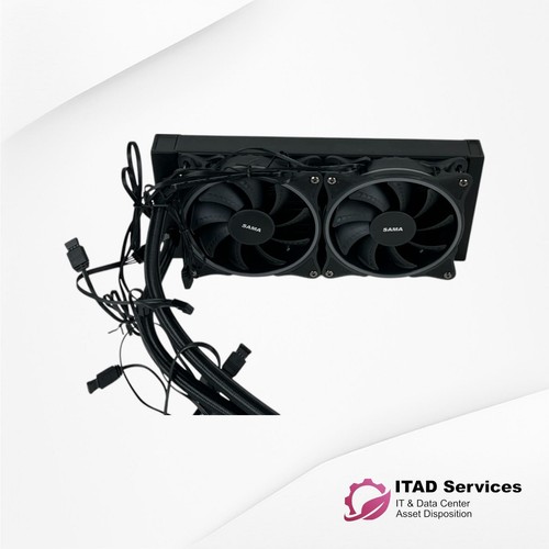 SAMA HALO 240 BLACK CPU Liquid Cooler - Afbeelding 6 van 9