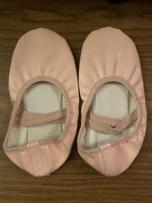 NEW Children's Full Sole Leather Ballet Shoe Size 2ML HIGH QUALITY STELLE