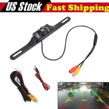 Car Rear View Camera Reverse Backup Camera Night Vision License Plate Waterproof