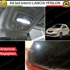 KIT FULL LED INTERNI PER LANCIA YPSILON Y 846 LUCE ABITACOLO + BAGAGLIAIO 6000K