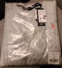 U.S. Polo Association Fisherman Sweater - Women's Crew Neck - Silver/Grey - NEW