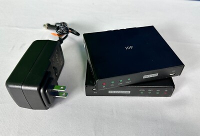 Monoprice Blackbird 4K HDBaseT Extender, 4K at 100m, USB KVM, HDCP 2.2, PoC,