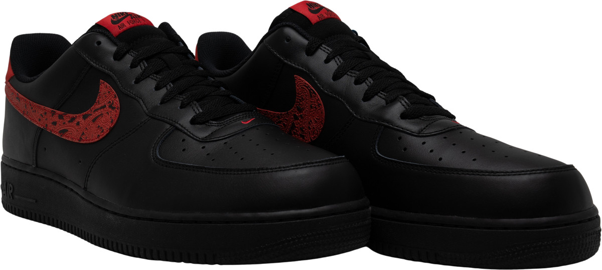 Nike Air Force 1 'Red Paisley Low Black for Sale - Authenticity