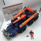 DETONATOR with NITRO VIPER Vintage Vehicle w Blueprint GI Joe ARAH Near Complete