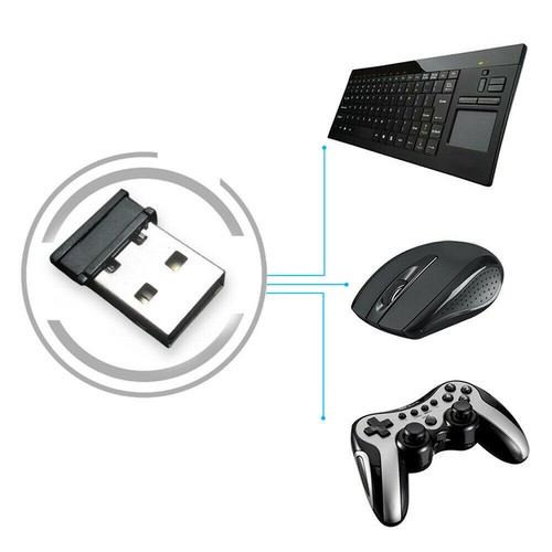 2.4G Wireless Receiver USB Adapter Für Maus / Tastatur / Computer Zubehör DE - Photo 6/14