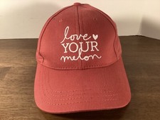 LOVE YOUR MELON WATERMELON BASEBALL CAP HAT ADJUSTABLE MADE IN THE USA