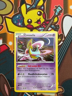 Cresselia 70/162 Turbostart deutsch Pokemon Karten NM