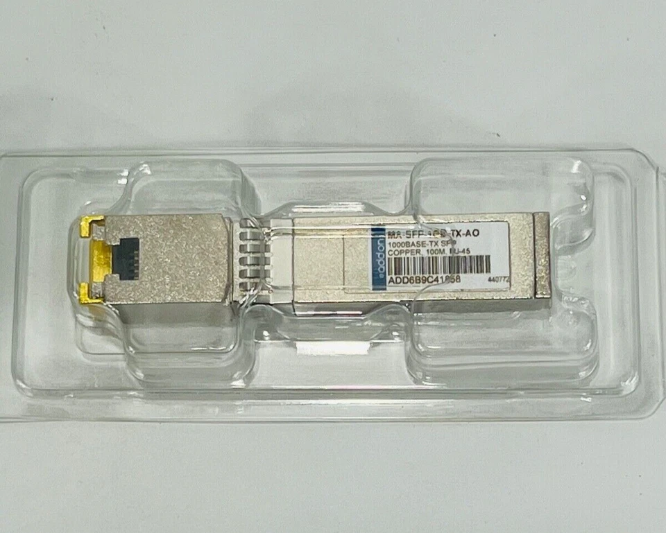 AddOn Meraki now Cisco MA-SFP-1GB-TX Compatible 1000Base-TX SFP Transceiver NEW! - Image 3 of 4