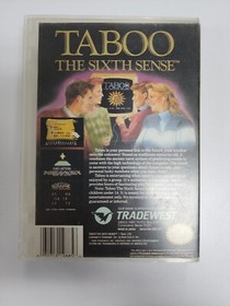 Taboo The Sixth Sense Nintendo Nes Complete