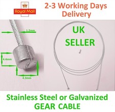 DERAILLEUR GEAR INNER WIRE CABLE BICYCLE MTB ROAD STAINLESS STEEL GALVANIZED