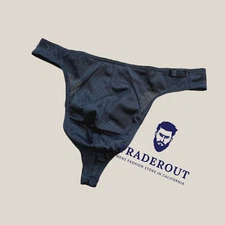 Hom Men Black Kim Lace temptation G-string thong underwear size M L