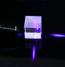 1pcs 10mm-30mm Optical cube Glass 50:50 Glued Dispersion beam splitter Prism lab