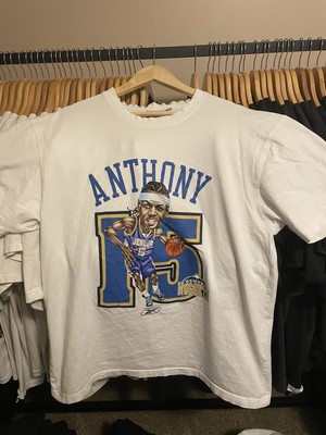 Vintage NBA Carmelo Anthony Denver Nuggets Caricature Shirt | eBay