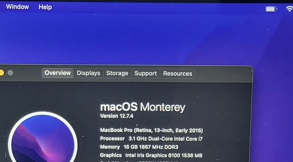 LOTE DE 2 MacBook Pro 13" QUAD Core i7 3.4 GHz TURBO 16GB RAM 512GB 3 AÑOS DE GARANTÍA Foto 4 de 4