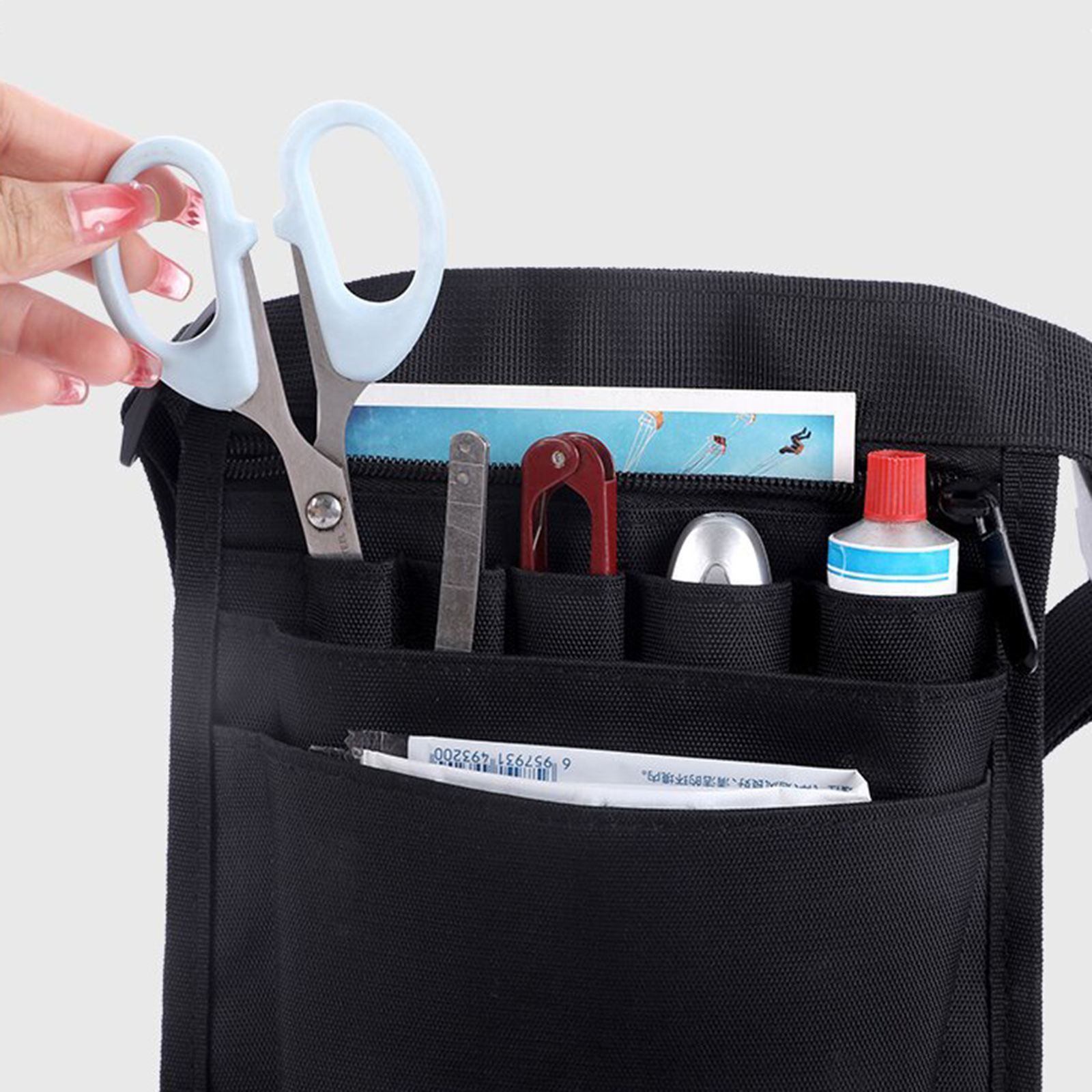 Veterinarians Nurse Bag Medical Professionals Tool Multilayered Barber