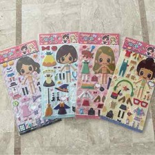 Japanese anime doll stickers