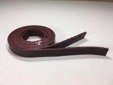 Lace Leather Saddle Strings - 3/8" x 24" - Burgundy Latigo - 1 Pair F569 