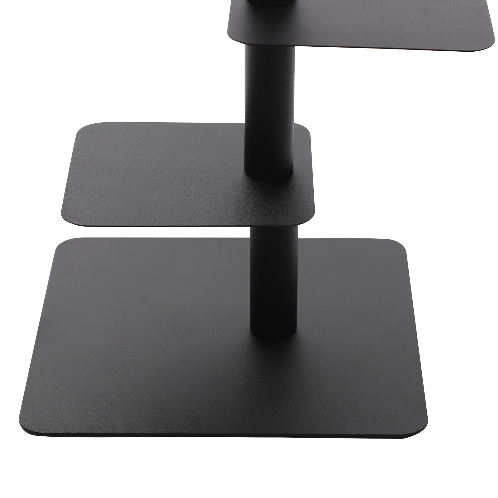 Rotating Spine Bookshelf Vertical Spine Book Tower 9-Tier Metal Book Organizer