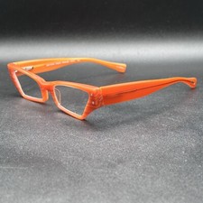 Eyebobs Depth Charger 2501 Reading Glasses Burnt Amber Grain Flex Used Handmade