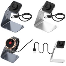 Aluminum Charger Charging Dock Stand For Fossil Gen 4/Gen 5/Emporio Armani Watch