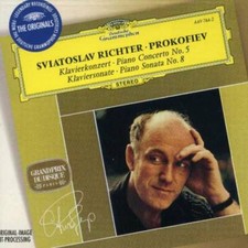 Piano Concerto 5 / Piano Sonata 8 by Sviatoslav Richter CD, 1997 