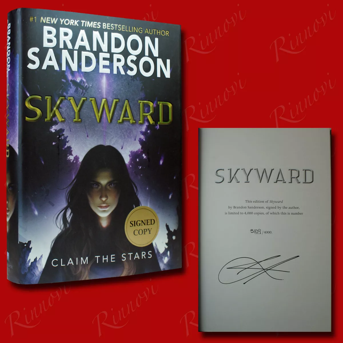 Skyward (SIGNED BOOK) Brandon Sanderson
