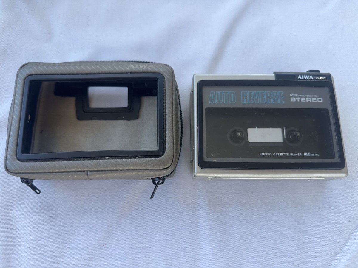 Baladeur Cassette AIWA HS-GS242 Walkman Vintage - Gris - Parfait état De Marche