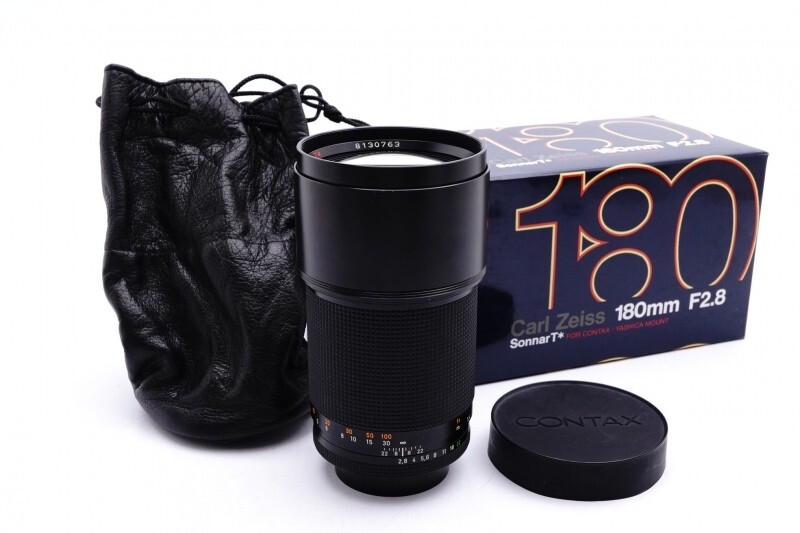 Excellent++ CONTAX Carl Zeiss Sonnar T* 180mm F/2.8 MMJ From Excellent++ CONTAX Carl Zeiss Sonnar T* 180mm F/2.8 MMJ From