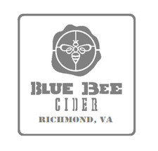 BLUE BEE CIDER LOGO AIRBRUSH, PAINT ART TEMPL...