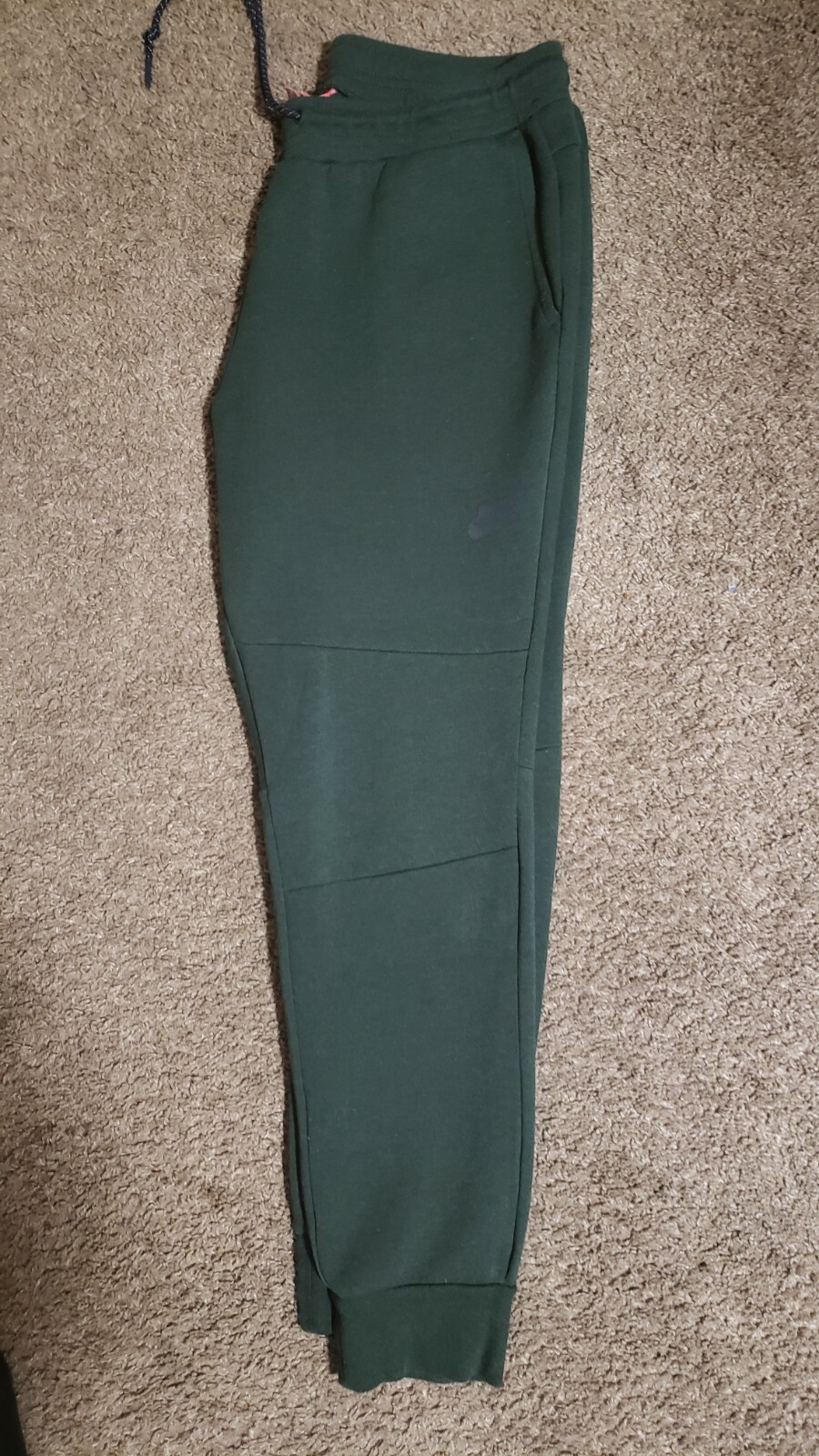 NIKE TECH FLEECE JOGGERS Green PANTS SZ XL Gem