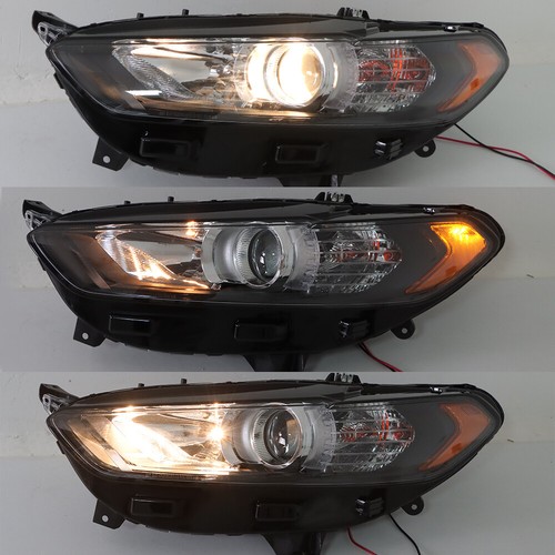 Par de faros delanteros negros para Ford Fusion 2013-2016 izquierda+derecha DS7Z13008A - Imagen 9 de 12